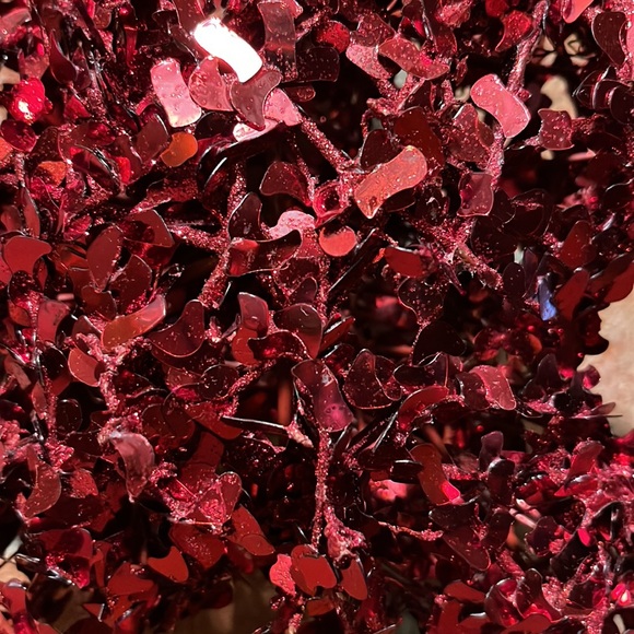 Christmas Tree Sparkly Star Topper, Red, 12”x10” - Picture 2 of 5